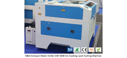 Small water chiller CW5000 for CO2 laser engraver cutter