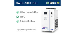 Industrial laser chiller for 6KW fiber laser cutting machine